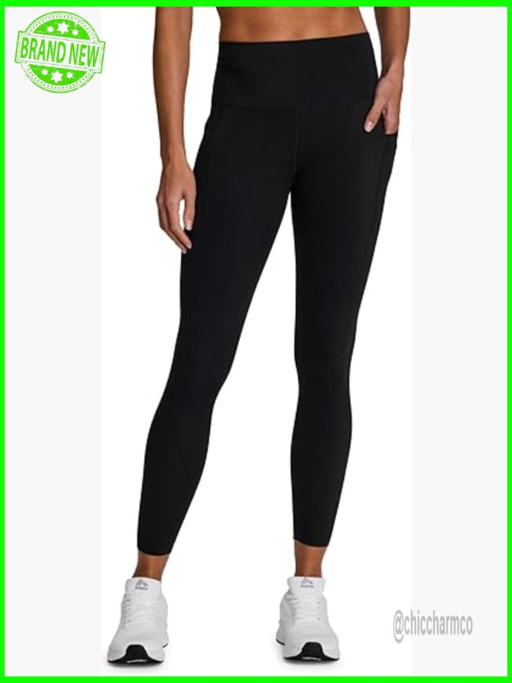 High Waist Yoga Leggings With Pockets For Workouts And Lounge